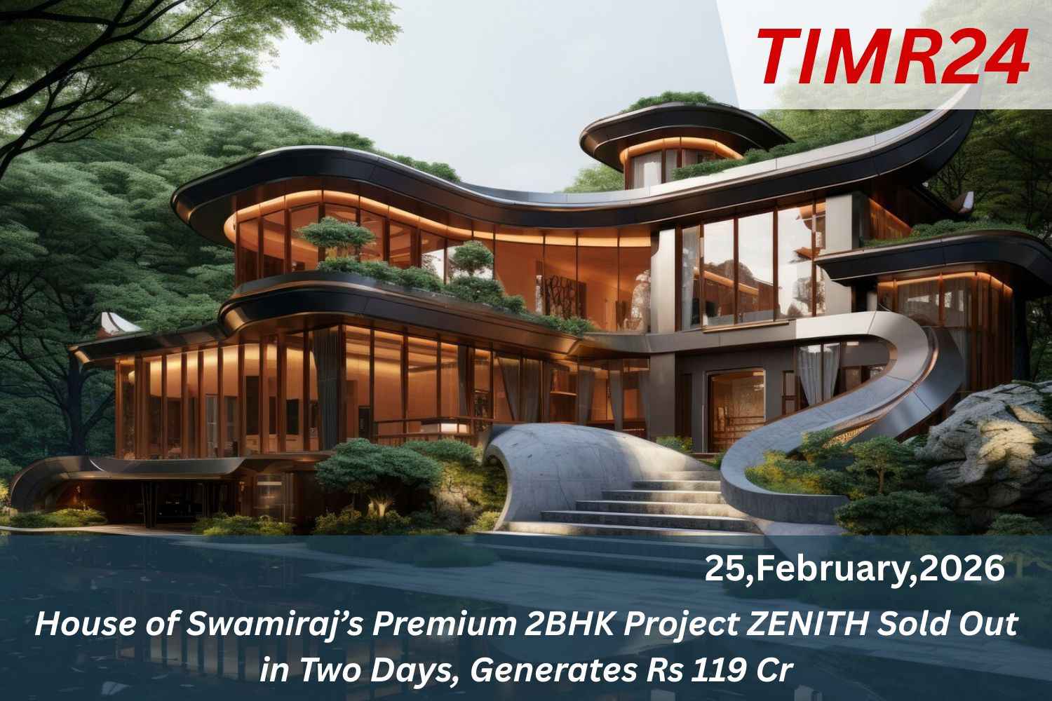 House of Swamiraj’s Premium 2BHK Project ZENITH Sold Out in Two Days, Generates Rs 119 Cr