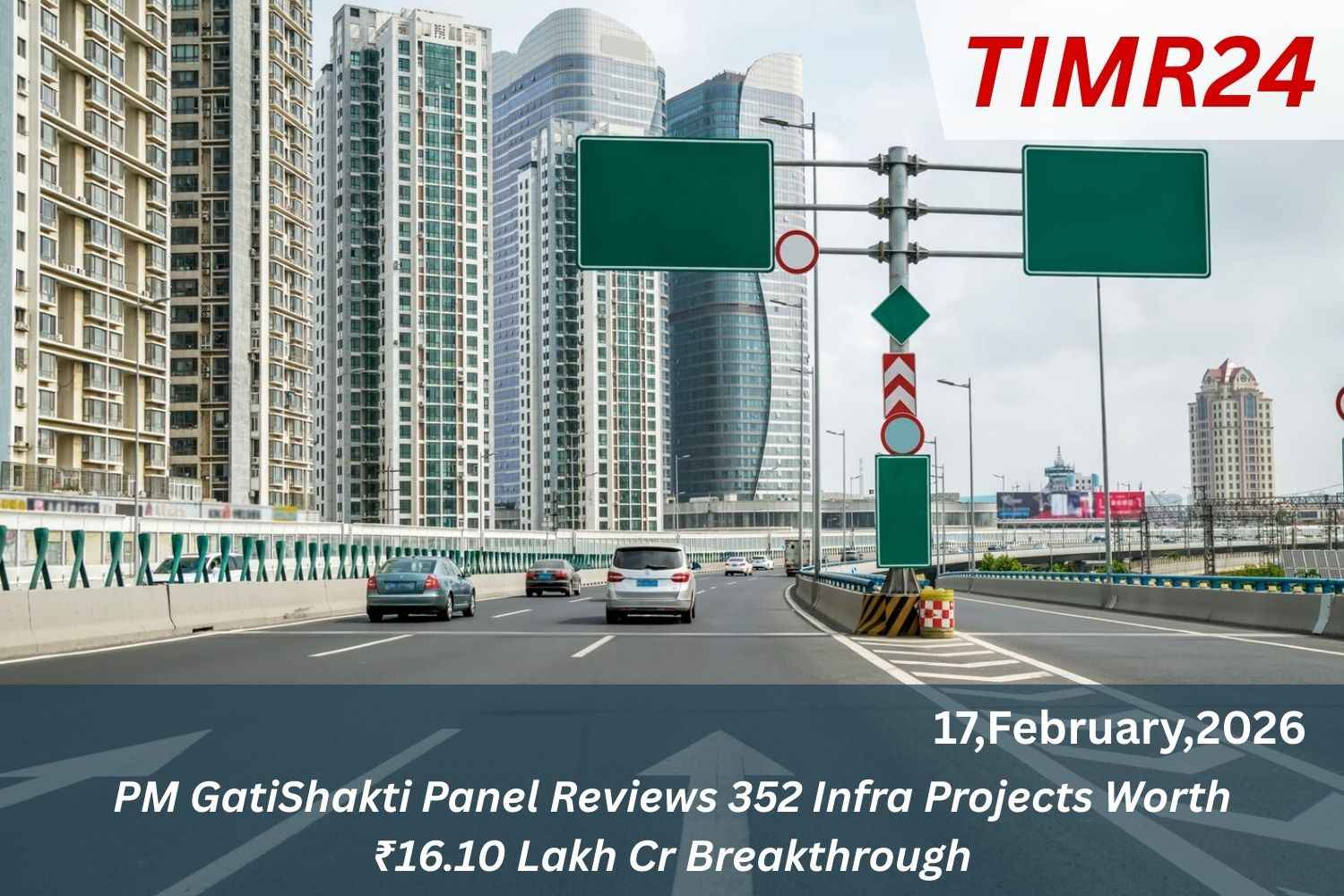PM GatiShakti Panel Reviews 352 Infra Projects Worth ₹16.10 Lakh Cr Breakthrough