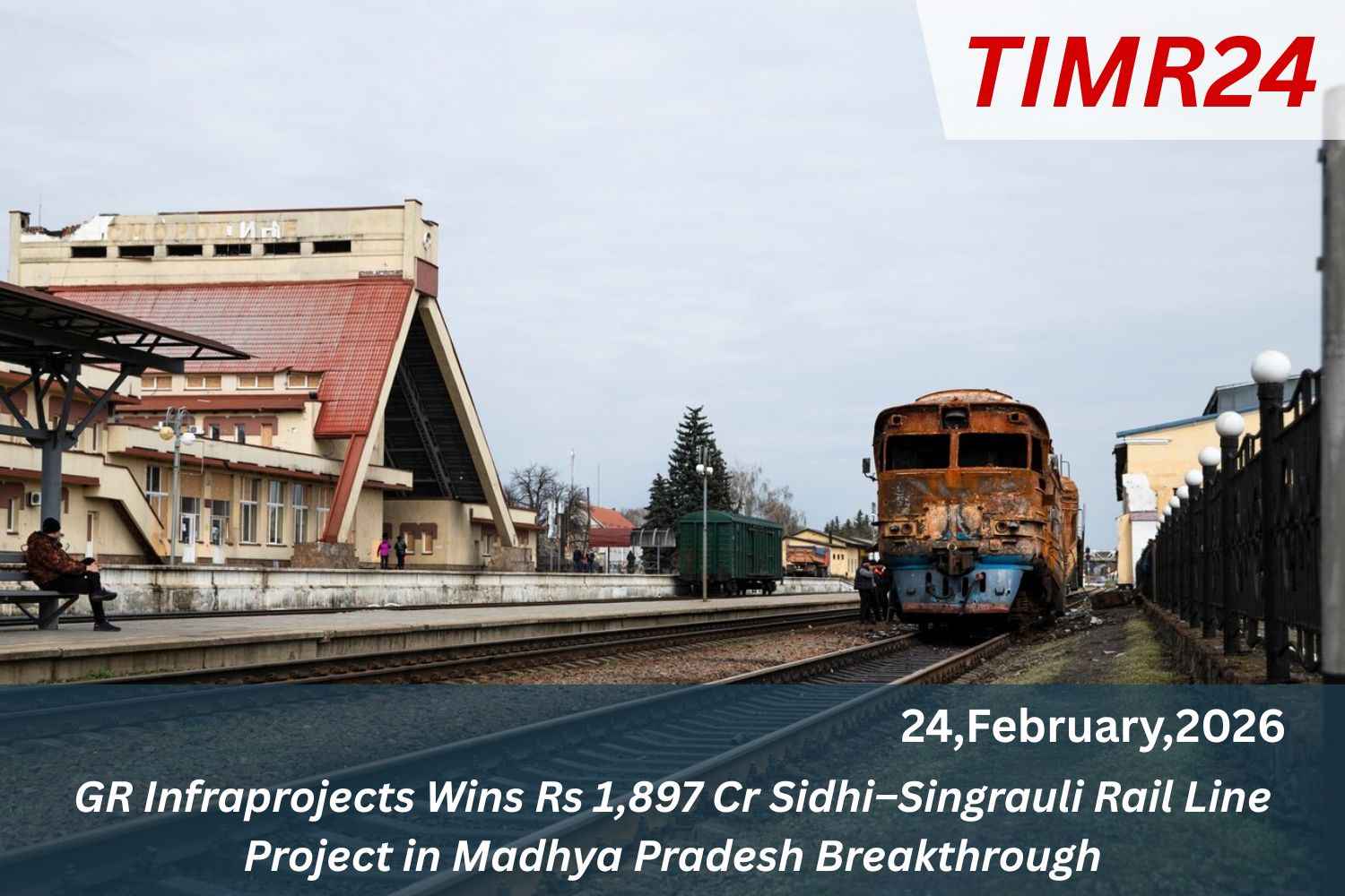 GR Infraprojects Wins Rs 1,897 Cr Sidhi–Singrauli Rail Line Project in Madhya Pradesh Breakthrough
