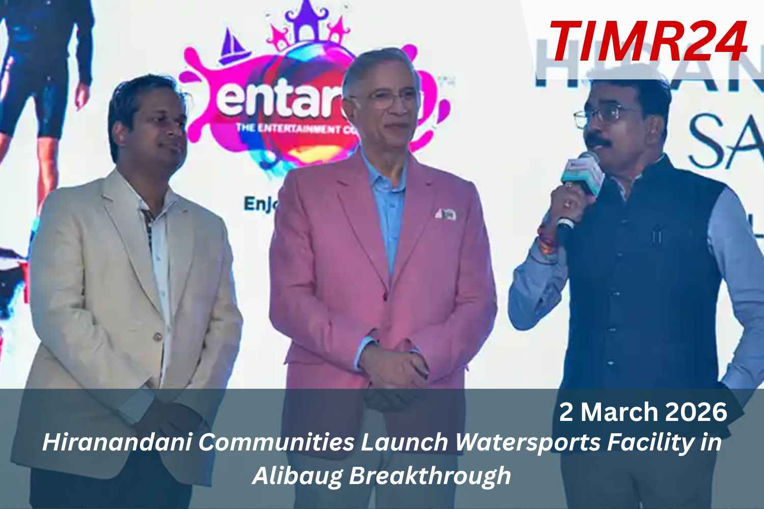 Hiranandani Communities Launch Watersports Facility in Alibaug Breakthrough