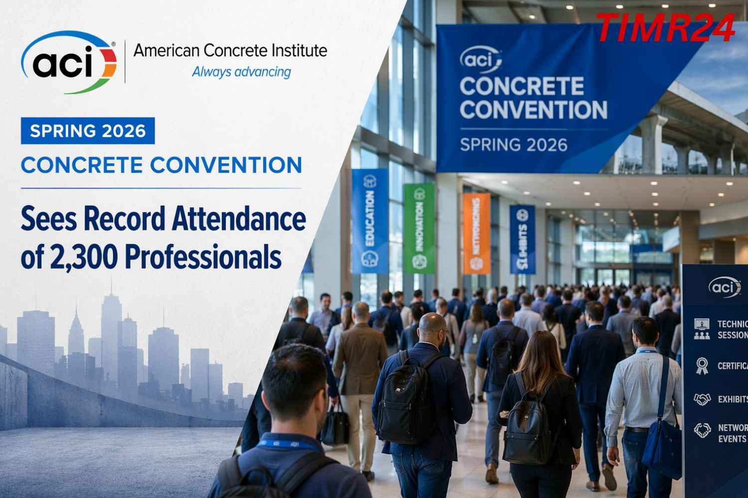 American Concrete Institute Spring 2026 Concrete Convention Sees Record Attendance of 2,300 Professionals Breakthrough