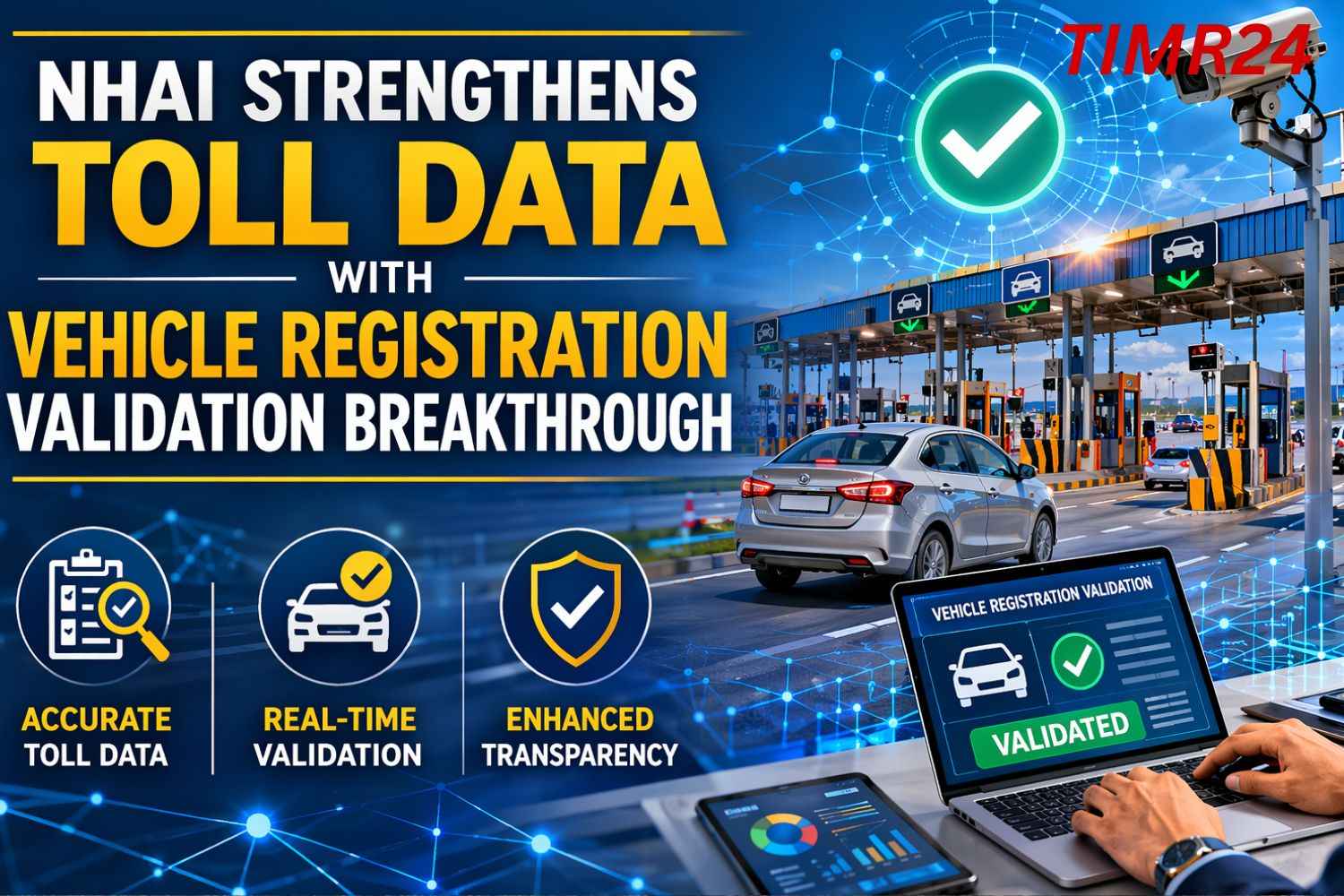 NHAI Strengthens Toll Data with Vehicle Registration Validation Breakthrough