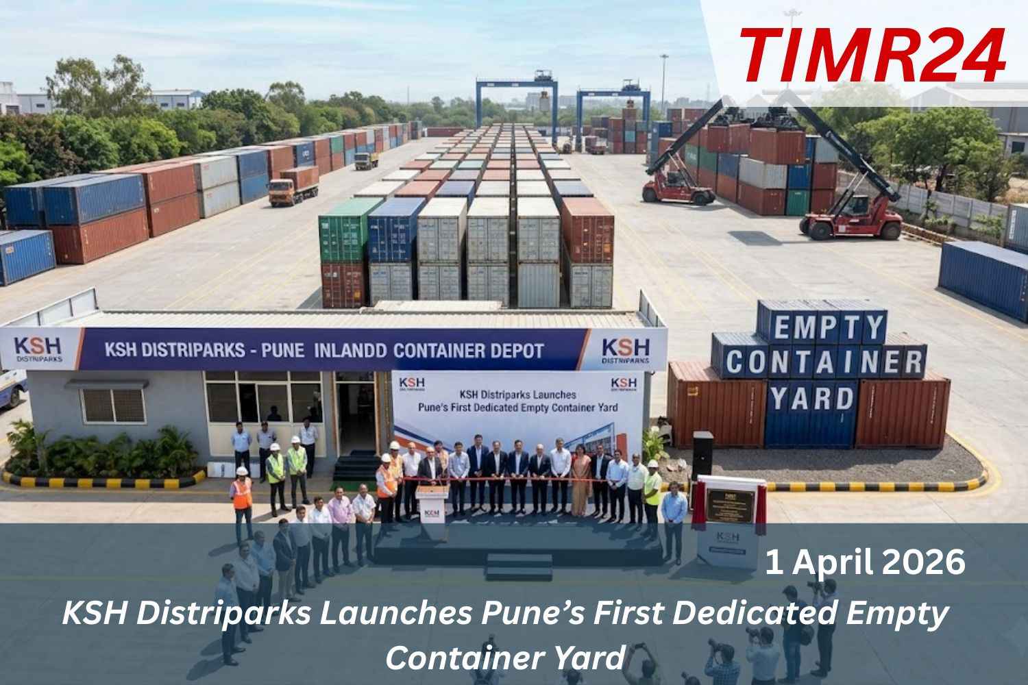 KSH Distriparks Launches Pune’s First Dedicated Empty Container Yard