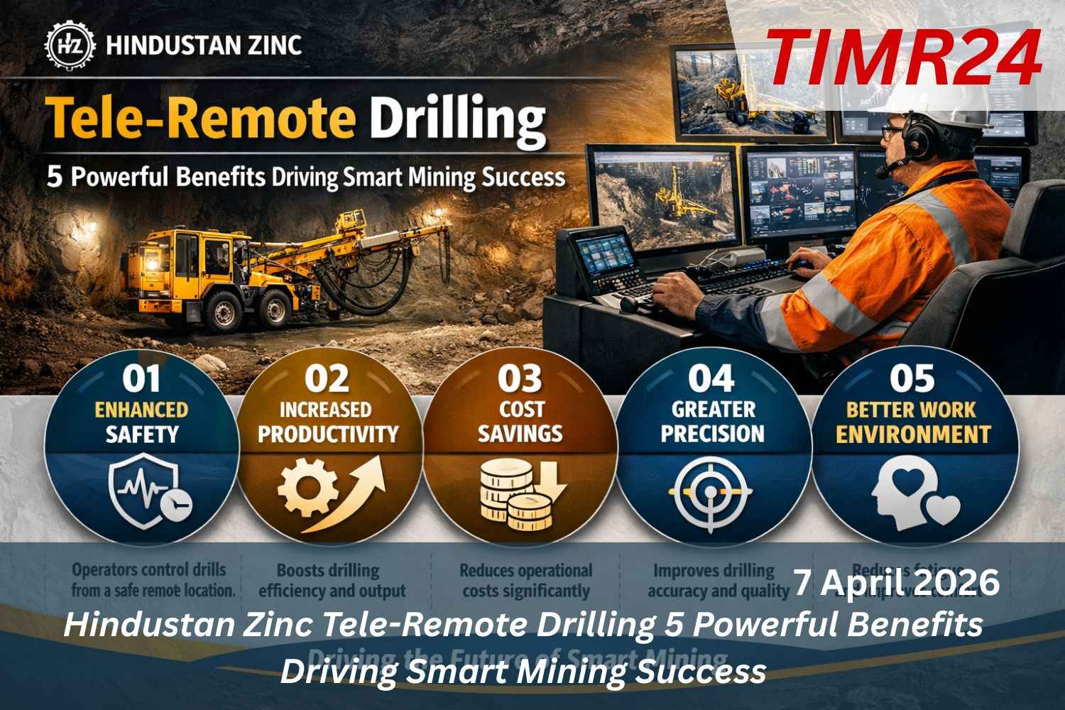Hindustan Zinc Tele-Remote Drilling 5 Powerful Benefits Driving Smart Mining Success