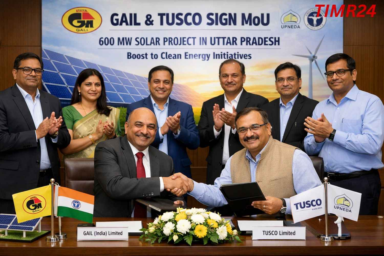 GAIL Signs Pact with TUSCO for 600 MW Solar Project Big Boost to Clean Energy in Uttar Pradesh