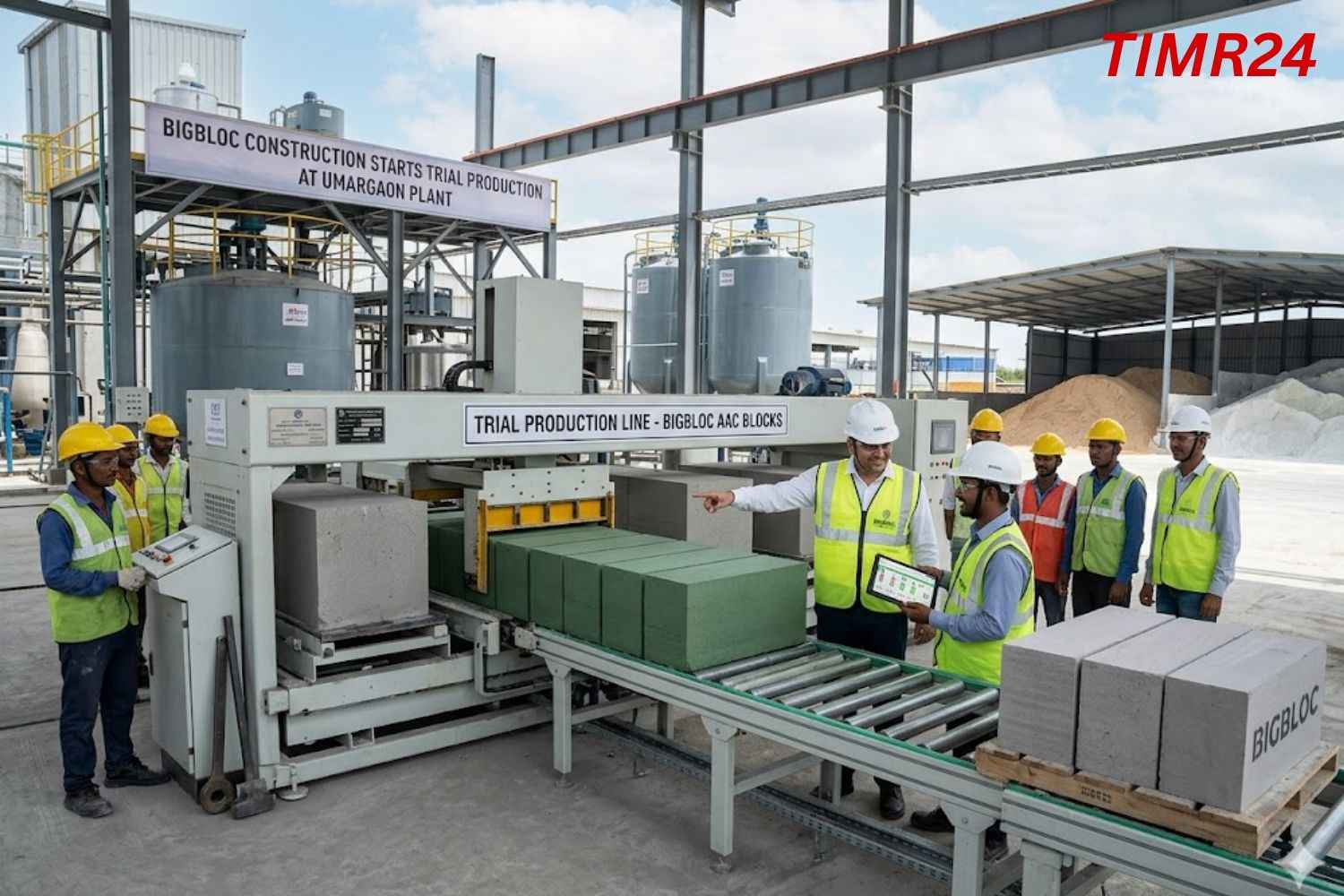 Bigbloc Construction Starts Trial Production at Umargaon Chemicals Plant Breakthrough
