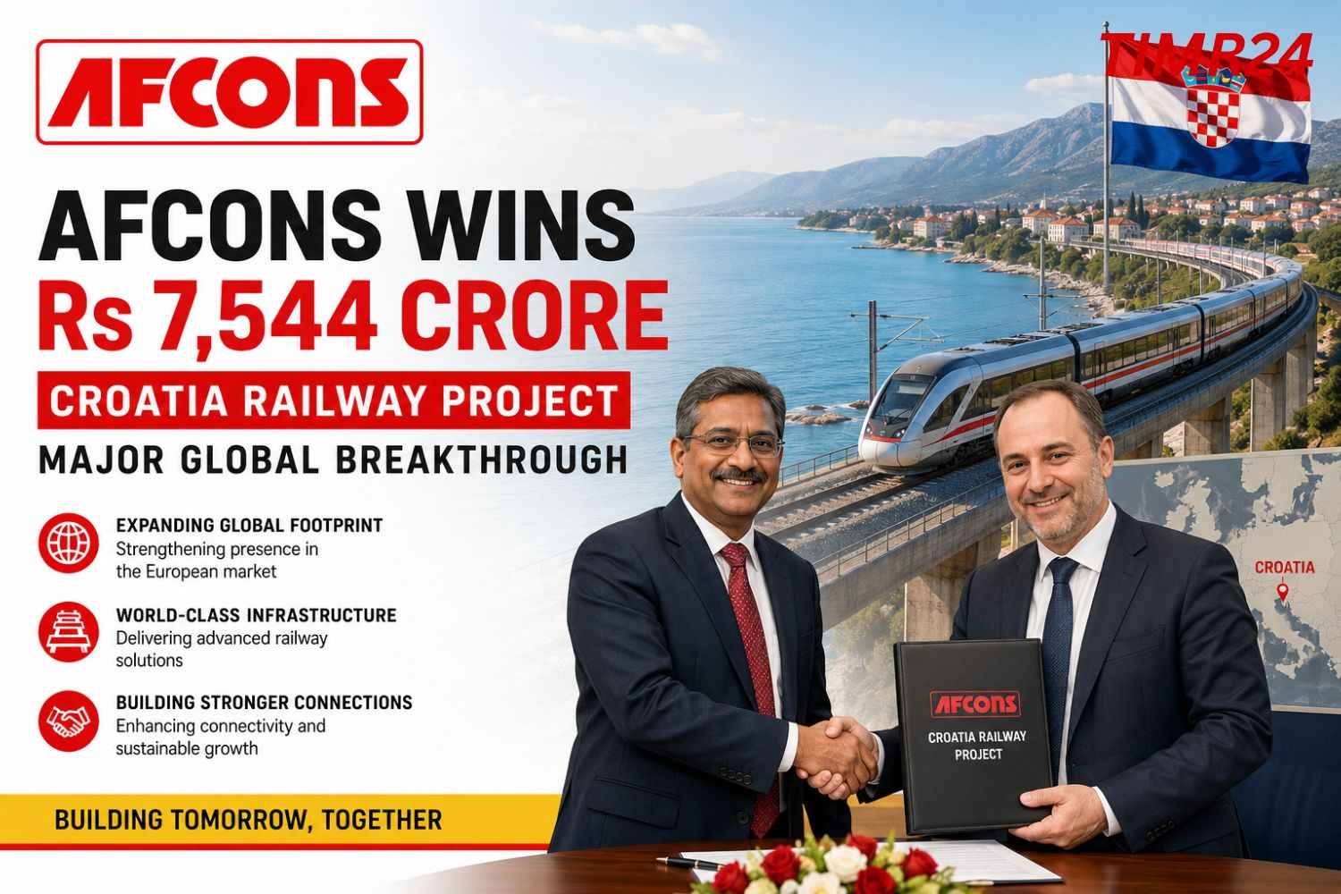 Afcons Wins Rs 7,544 Crore Croatia Railway Project Major Global Breakthrough