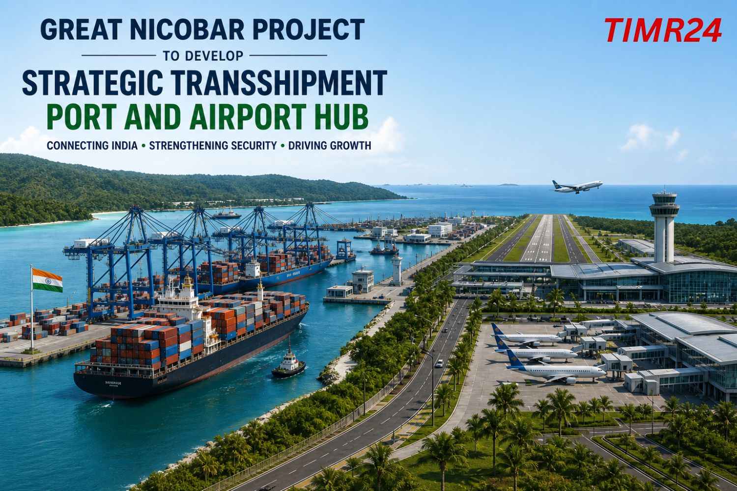 Great Nicobar Project to Develop Strategic Transshipment Port And Airport Hub